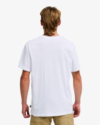 1 Beams - Camiseta de manga corta para hombre Blanco EBYZT00565 Billabong