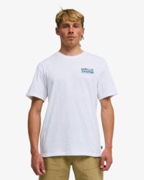 0 Lizard - T-Shirt f&uuml;r M&auml;nner Weiss EBYZT00566 Billabong