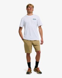 2 Lizard - T-Shirt f&uuml;r M&auml;nner Weiss EBYZT00566 Billabong