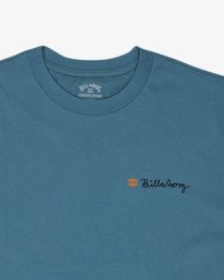 2 Making Tracks - Short Sleeve T-Shirt for Men Blue EBYZT00567 Billabong
