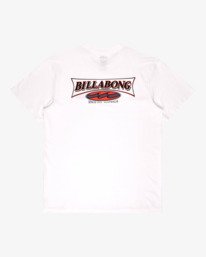 6 Burleigh - Short Sleeve T-Shirt for Men White EBYZT00573 Billabong