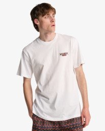 0 Burleigh - Short Sleeve T-Shirt for Men White EBYZT00573 Billabong