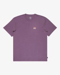 5 Icon Wave - T-shirt met korte mouwen voor Heren Purple EBYZT00575 Billabong