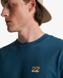 4 Icon Wave - T-shirt met korte mouwen voor Heren Blue EBYZT00575 Billabong