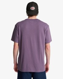 1 Icon Wave - T-shirt met korte mouwen voor Heren Purple EBYZT00575 Billabong