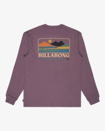 6 Range - T-shirt met Lange Mouwen voor Heren Purple EBYZT00576 Billabong