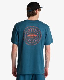 1 Re Issue - Short Sleeve T-Shirt for Men Blue EBYZT00577 Billabong