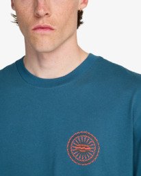 4 Re Issue - Short Sleeve T-Shirt for Men Blue EBYZT00577 Billabong