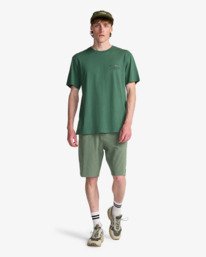 1 Re Issue - Camiseta de manga corta para hombre Verde EBYZT00577 Billabong