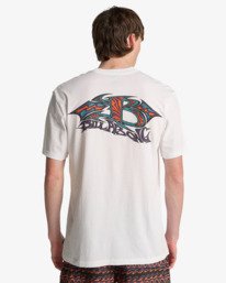 1 Re Issue - Short Sleeve T-Shirt for Men White EBYZT00577 Billabong