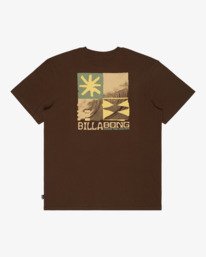 1 Good Times - T-shirt met korte mouwen voor Heren Brown EBYZT00578 Billabong