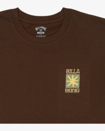 2 Good Times - Short Sleeve T-Shirt for Men Brown EBYZT00578 Billabong