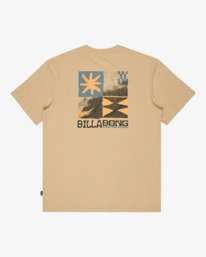 1 Good Times - Short Sleeve T-Shirt for Men Beige EBYZT00578 Billabong