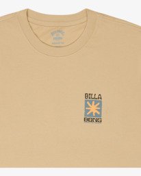 2 Good Times - Short Sleeve T-Shirt for Men Beige EBYZT00578 Billabong