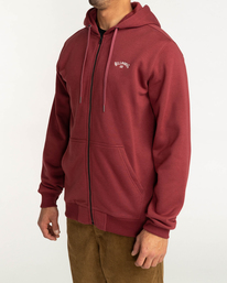 1 Arch - Zip Up Hoodie for Men Red F1FL17BIF2 Billabong