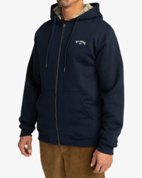 1 Arch - Hoodie met Rits voor Heren Blue F1FL20BIF2 Billabong