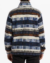 3 Boundary - Half Zip Mock Neck Fleece for Men Multi F1FL26BIF2 Billabong