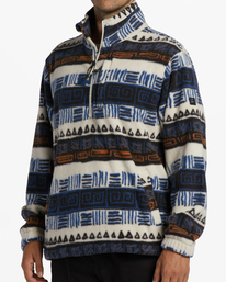 5 Boundary - Half Zip Mock Neck Fleece for Men Multi F1FL26BIF2 Billabong
