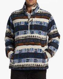 1 Boundary - Half Zip Mock Neck Fleece for Men Multi F1FL26BIF2 Billabong