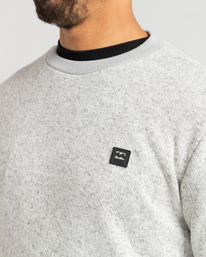 3 Boundary - Sweater voor Heren Gray F1FL30BIF2 Billabong