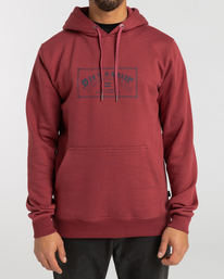 0 Arch Print - Hoodie for Men Red F1HO07BIF2 Billabong