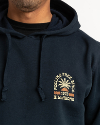 2 Feeling Free - Hoodie voor Heren Blue F1HO15BIF2 Billabong