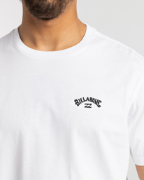 3 Arch - Short Sleeve T- Shirt for Men White F1JE10BIF2 Billabong