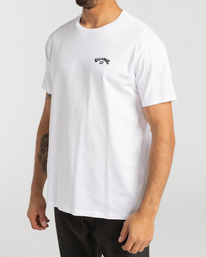 2 Arch - Short Sleeve T- Shirt for Men White F1JE10BIF2 Billabong