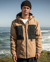 0 Canyon - Parka technique pour Homme Orange F1JK30BIF2 Billabong