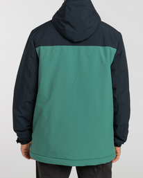 3 Canyon - Technical Parka Jacket for Men Green F1JK30BIF2 Billabong