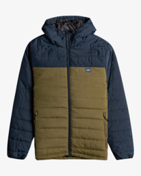6 Surf Check - Doudoune technique pour Homme Marron F1JK36BIF2 Billabong