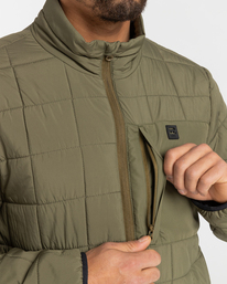4 Journey - Veste matelassée pour Homme Marron F1JK47BIF2 Billabong