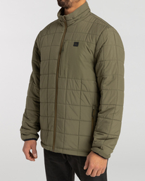 3 Journey - Veste matelassée pour Homme Marron F1JK47BIF2 Billabong