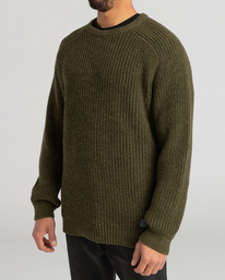 2 Harbor - Sweater voor Heren Green F1JP03BIF2 Billabong