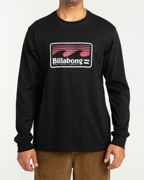 0 Swell - T-shirt met Lange Mouwen voor Heren Black F1LS04BIF2 Billabong