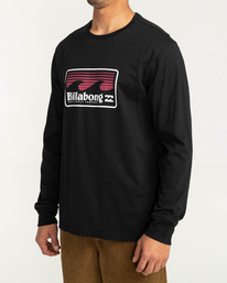 1 Swell - T-shirt met Lange Mouwen voor Heren Black F1LS04BIF2 Billabong
