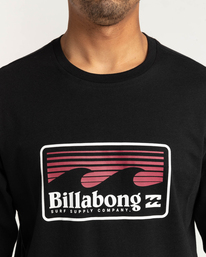 2 Swell - T-shirt met Lange Mouwen voor Heren Black F1LS04BIF2 Billabong