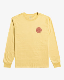 4 Stamp - Long Sleeve T- Shirt for Men Yellow F1LS06BIF2 Billabong