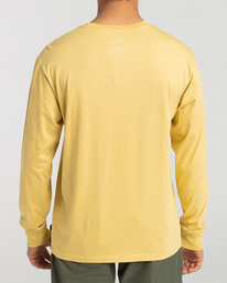 1 Stamp - Long Sleeve T- Shirt for Men Yellow F1LS06BIF2 Billabong