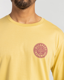 3 Stamp - Long Sleeve T- Shirt for Men Yellow F1LS06BIF2 Billabong