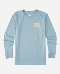 5 Crayon Wave - Long Sleeve T-Shirt for Men Blue F1LS09BIF2 Billabong