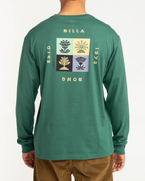 5 Unison - T-shirt met Lange Mouwen voor Heren Green F1LS11BIF2 Billabong