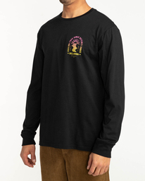 1 Sound Wave - T- shirt met Lange Mouwen voor Heren Black F1LS12BIF2 Billabong