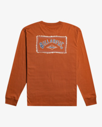 6 A/DIV Arch - Long Sleeve T-Shirt for Men Blue F1LS15BIF2 Billabong