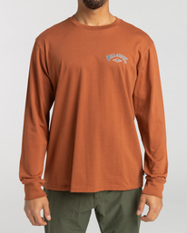 0 A/DIV Arch - Long Sleeve T-Shirt for Men Blue F1LS15BIF2 Billabong
