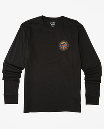 8 Rockies - T- shirt met Lange Mouwen voor Heren Black F1LS17BIF2 Billabong
