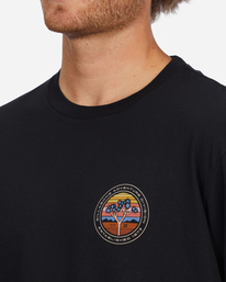 7 Rockies - T- shirt met Lange Mouwen voor Heren Black F1LS17BIF2 Billabong