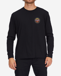 1 Rockies - T- shirt met Lange Mouwen voor Heren Black F1LS17BIF2 Billabong