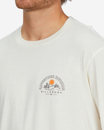 4 Highland - T-shirt manches longues pour Homme Blanc F1LS18BIF2 Billabong
