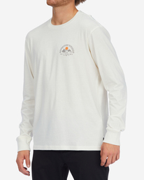 3 Highland - T-shirt manches longues pour Homme Blanc F1LS18BIF2 Billabong